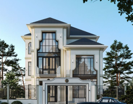Top 5 Mẫu Biệt Thự Phố Đẹp & Đẳng Cấp Chạm Đến Cảm Xúc 2025