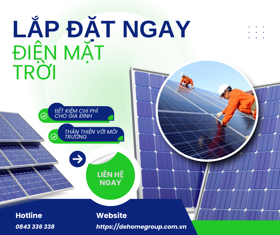 Lắp đặt điện mặt trời cầu giấy