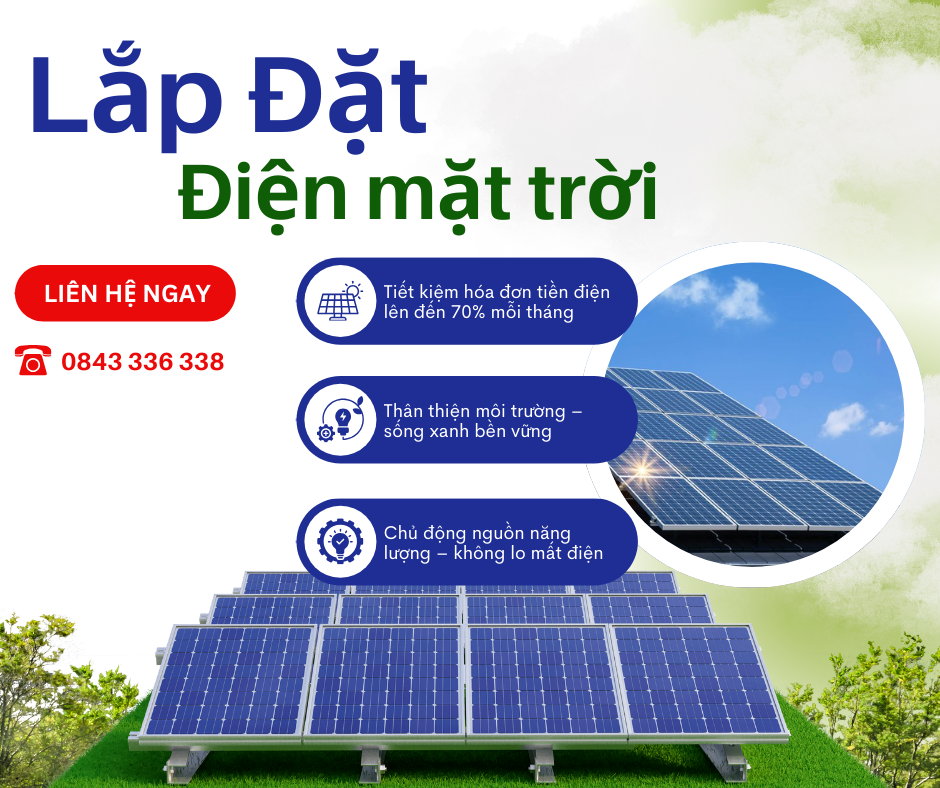 lắp đặt điện mặt trời hà nội