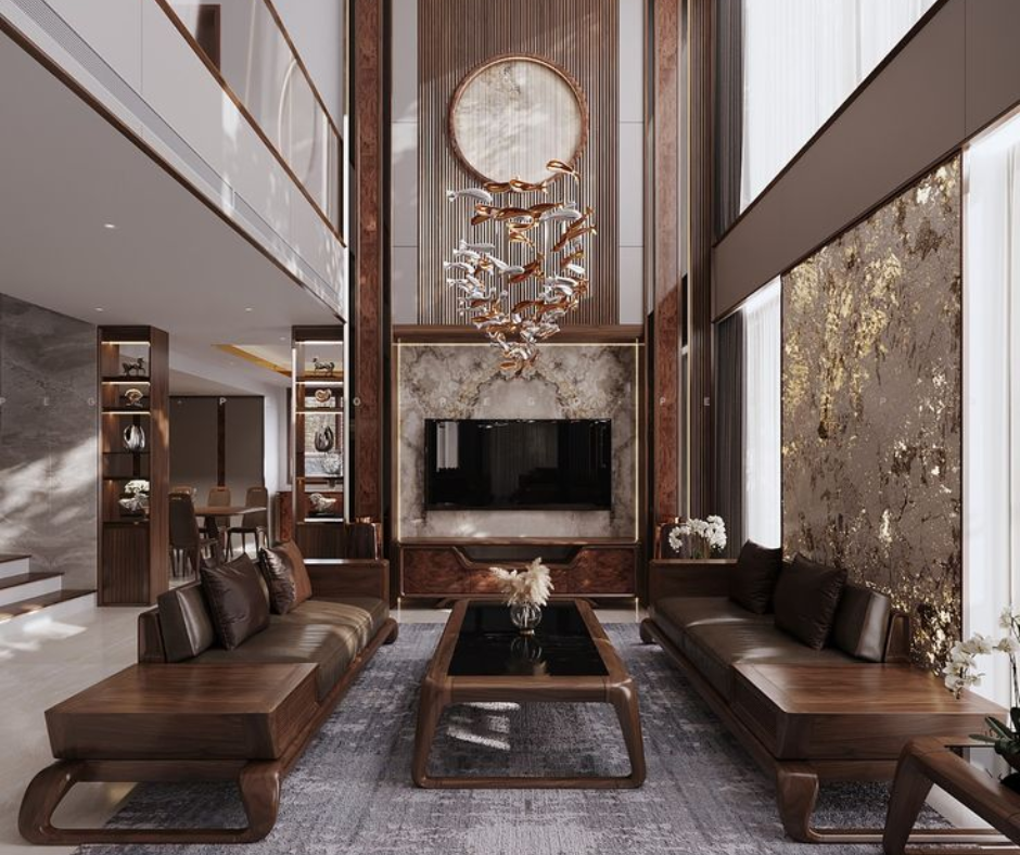 Mẫu nhà biệt thự sang trọng 2025